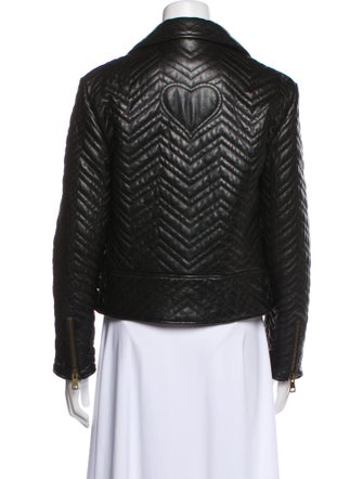 Gucci Leather Biker Jacket