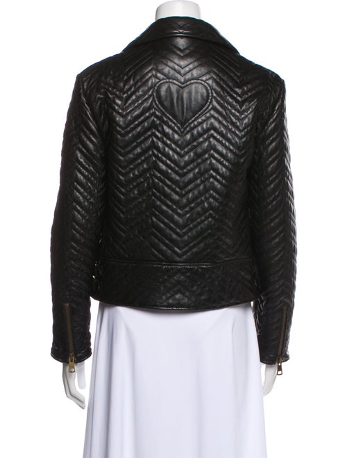 Gucci Leather Biker Jacket