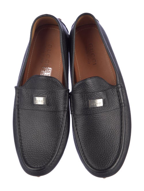 Gucci Horsebit Accent Leather Drivers