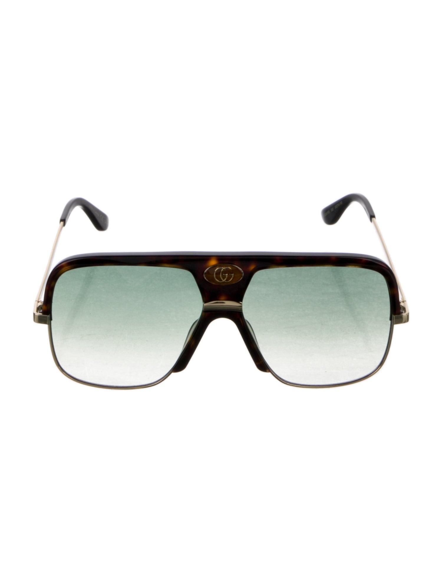 Gucci Shield Gradient Sunglasses