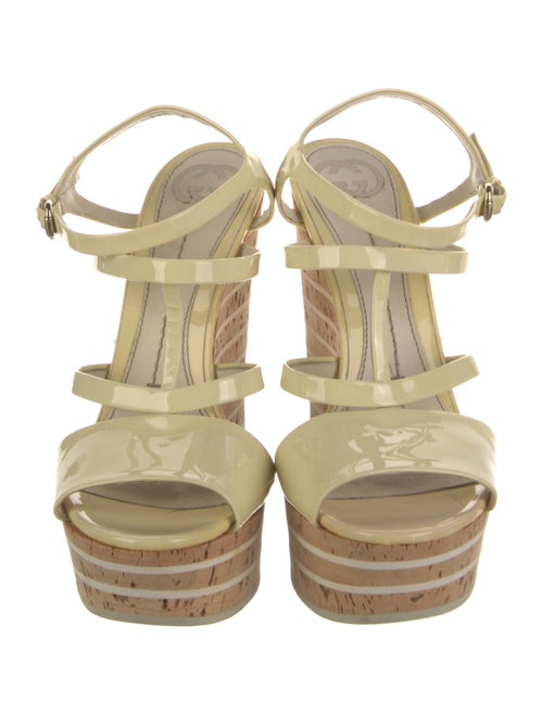 Gucci Patent Leather Gladiator Sandals