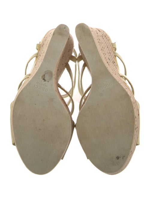 Gucci Patent Leather Gladiator Sandals