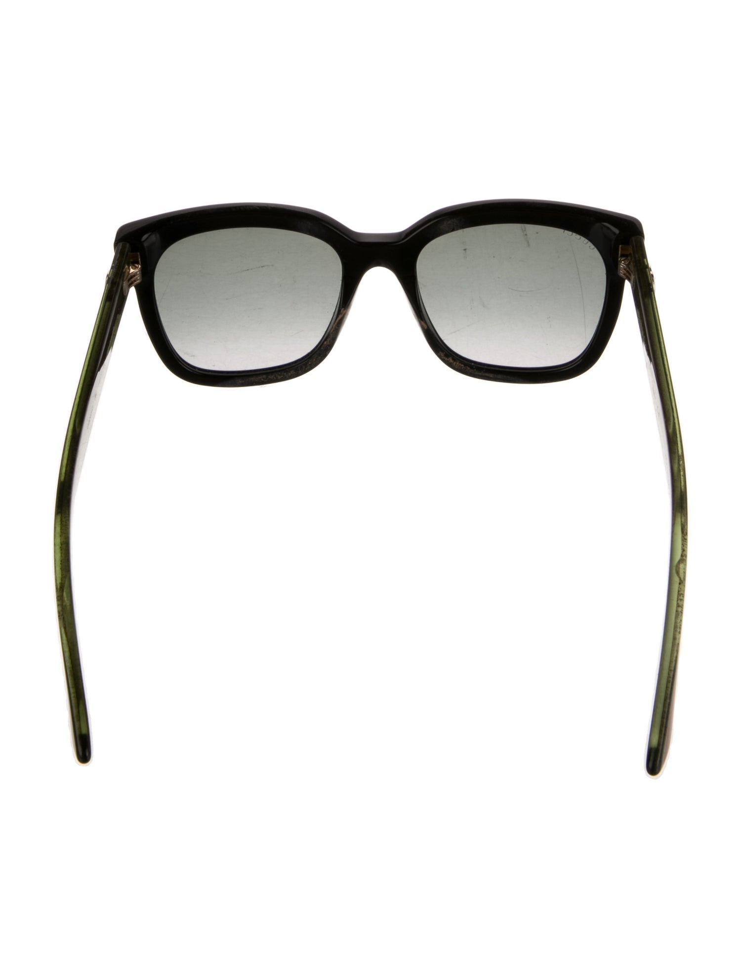 Gucci Web Accent Wayfarer Sunglasses