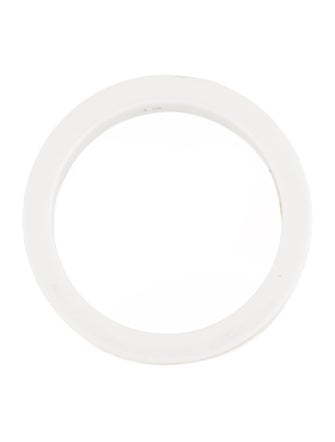 Gucci 18K Ceramic Icon Band Ring