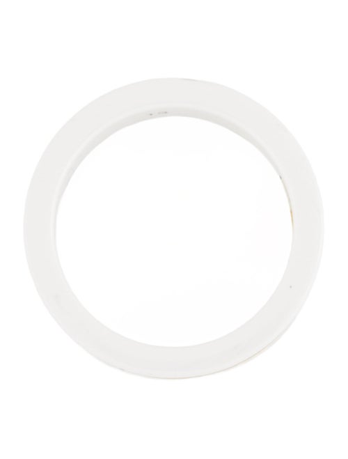 Gucci 18K Ceramic Icon Band Ring