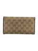 Gucci GG Canvas Trifold Continental GG Canvas Continental Wallet