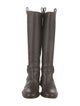 Gucci Sukey Logo Leather Riding Boots