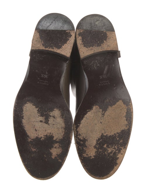 Gucci Sukey Logo Leather Riding Boots