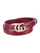 Gucci Skinny Leather Belt