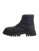 Gucci 2022 Gucci Lace Up Boot 'Maxi GG - Navy' Combat Boots