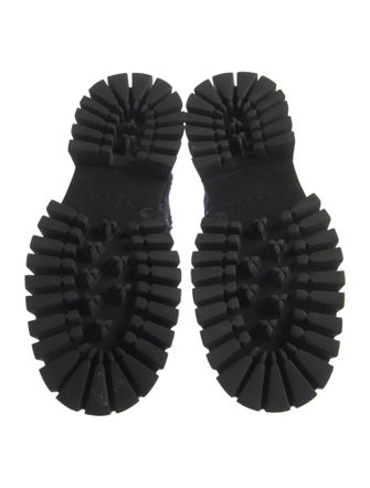 Gucci 2022 Gucci Lace Up Boot 'Maxi GG - Navy' Combat Boots