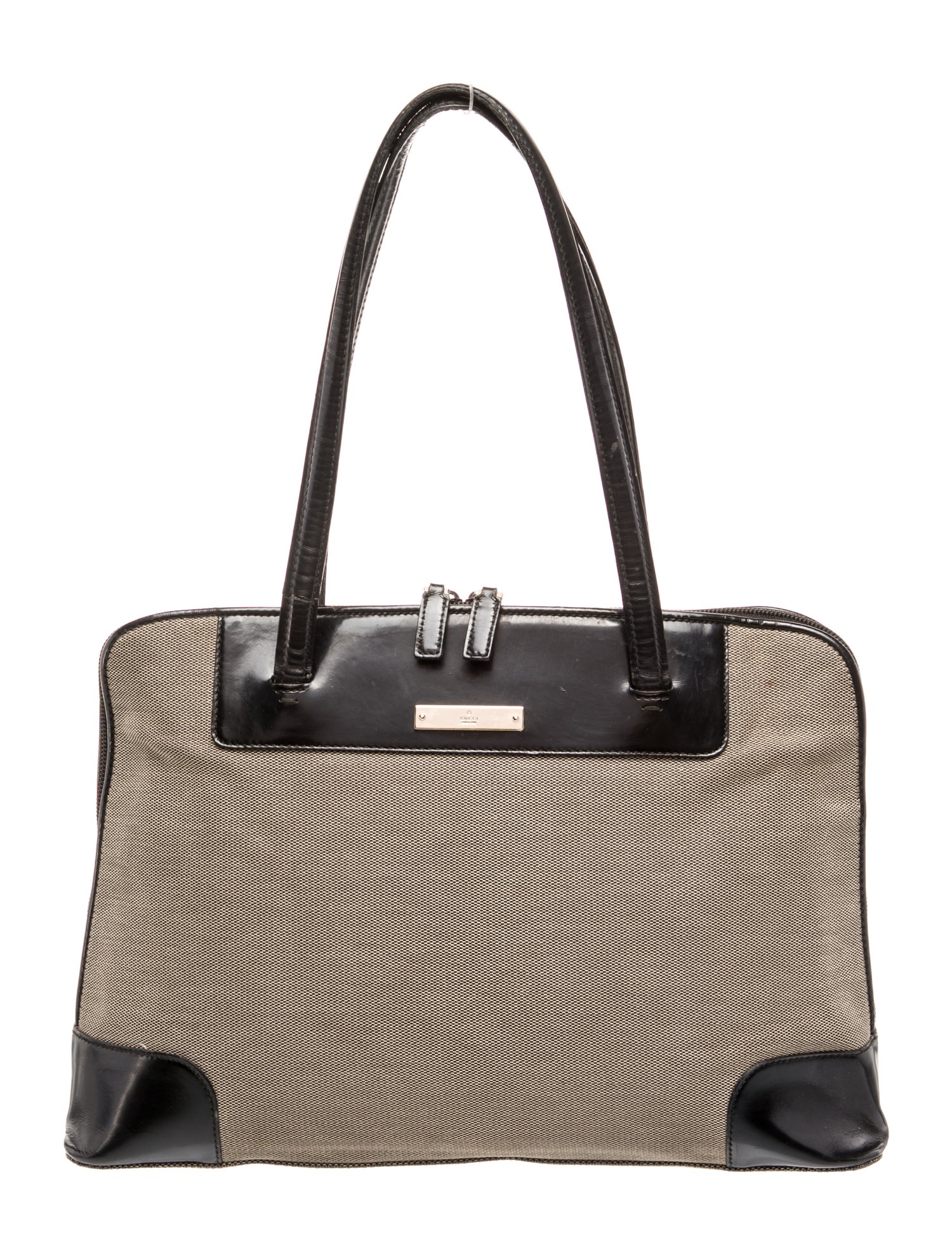 Gucci GG Canvas Shoulder Bag Vintage