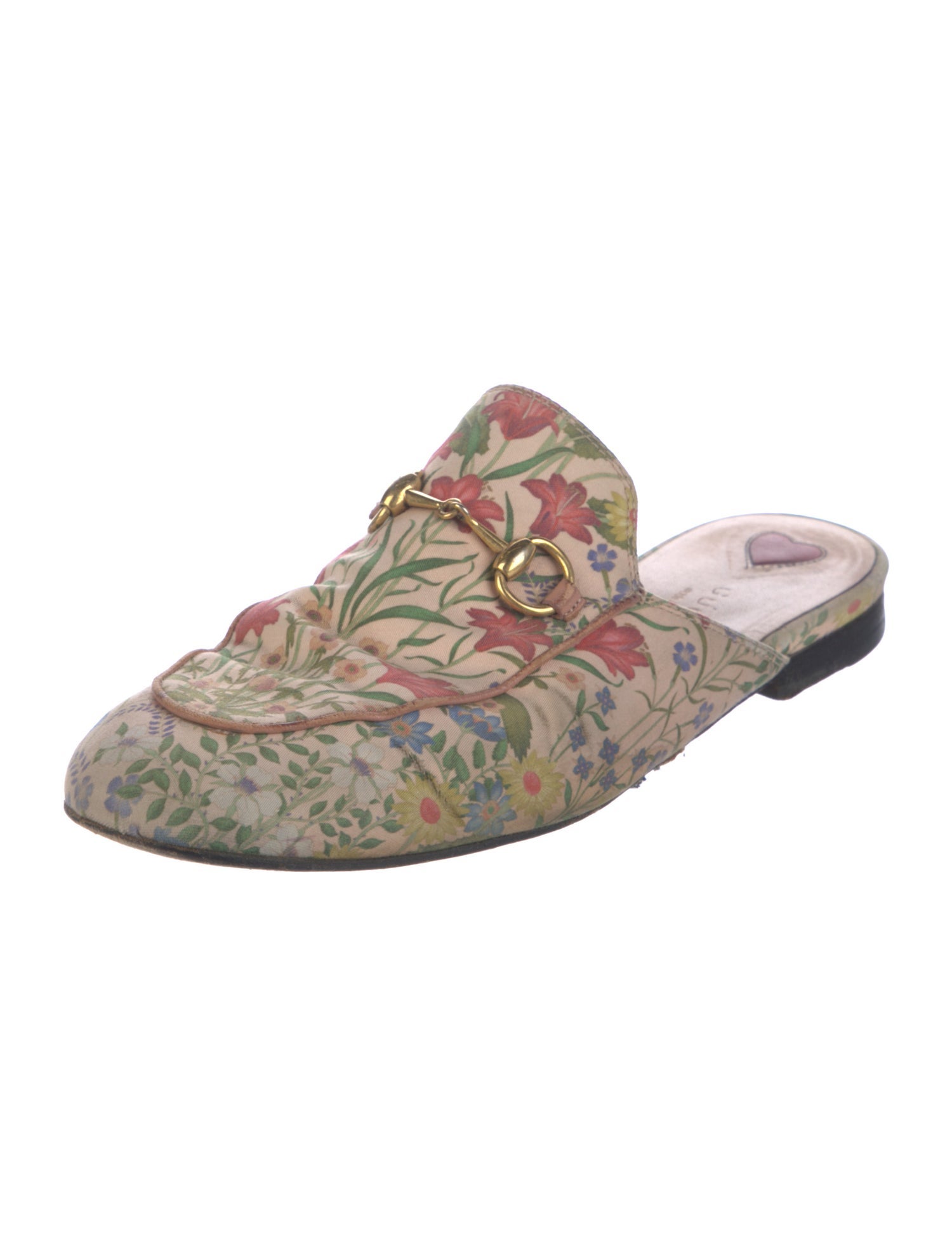 Gucci Flora Print Mules