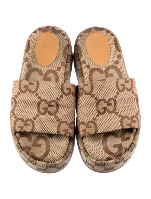 Gucci GG Canvas Canvas Slides