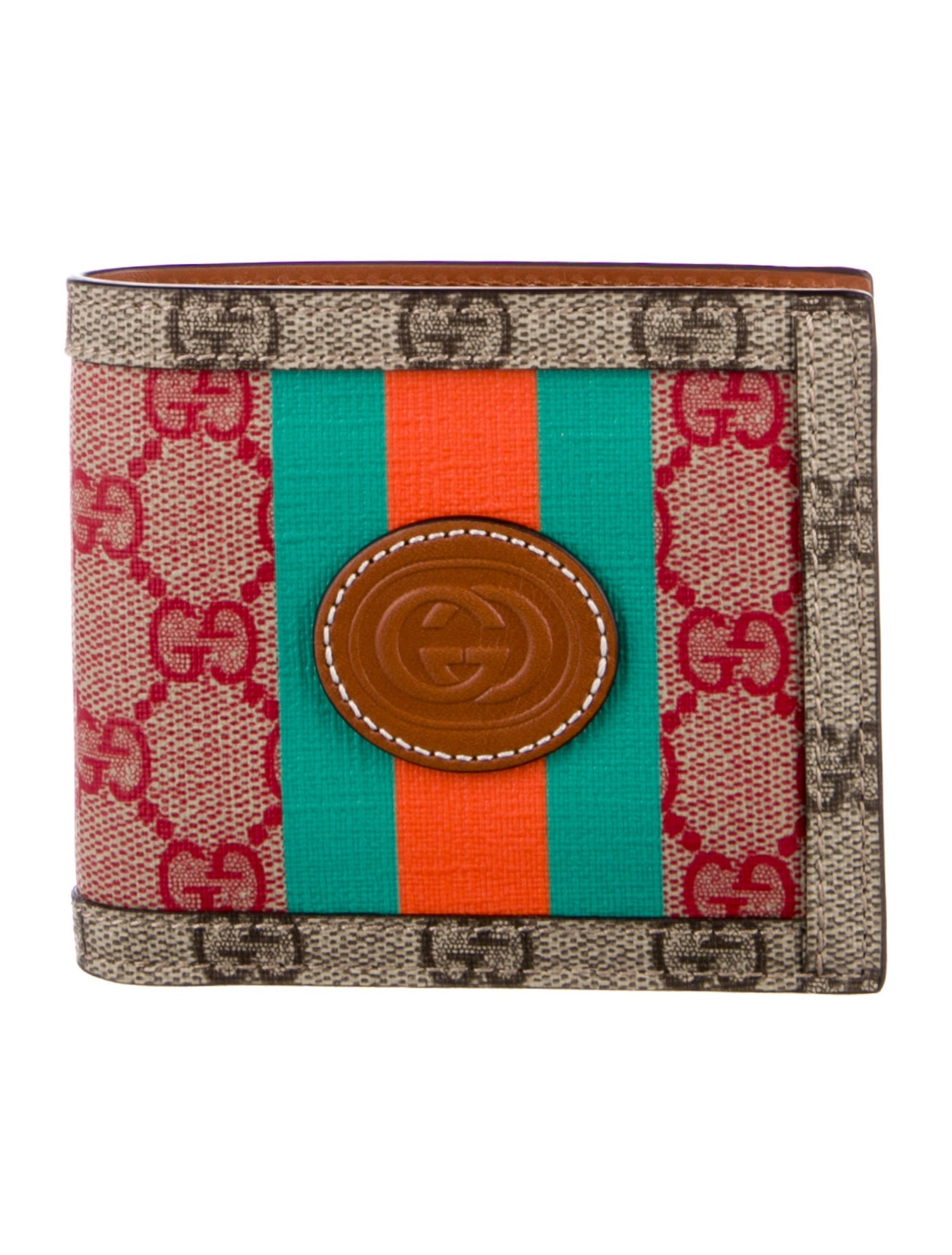 Gucci GG Supreme Bifold Wallet w/ Tags