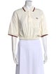 Gucci Short Sleeve Crop Top