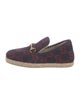 Gucci GG Logo Wool Loafers