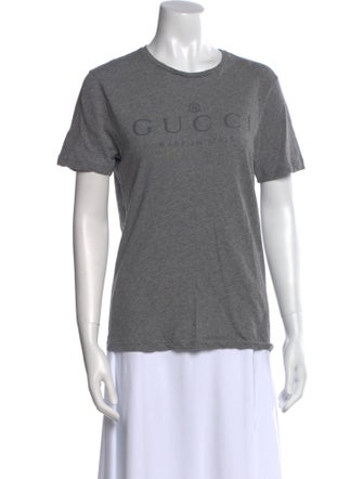 Gucci Graphic Print Crew Neck T-Shirt