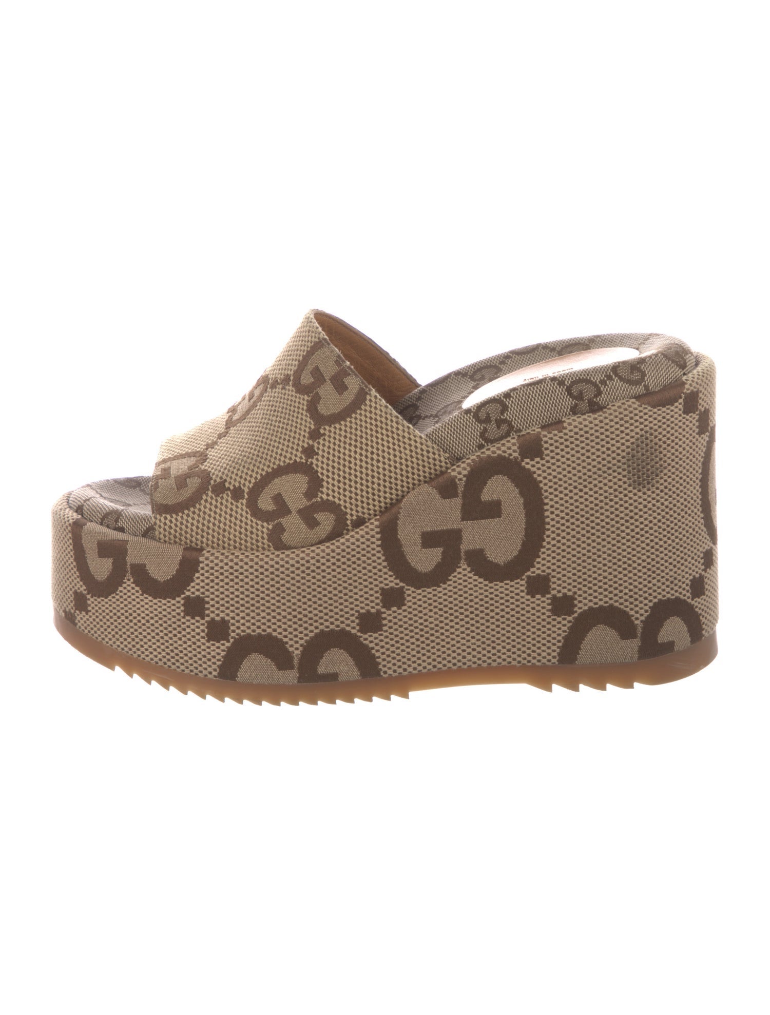 Gucci GG Canvas Canvas Slides