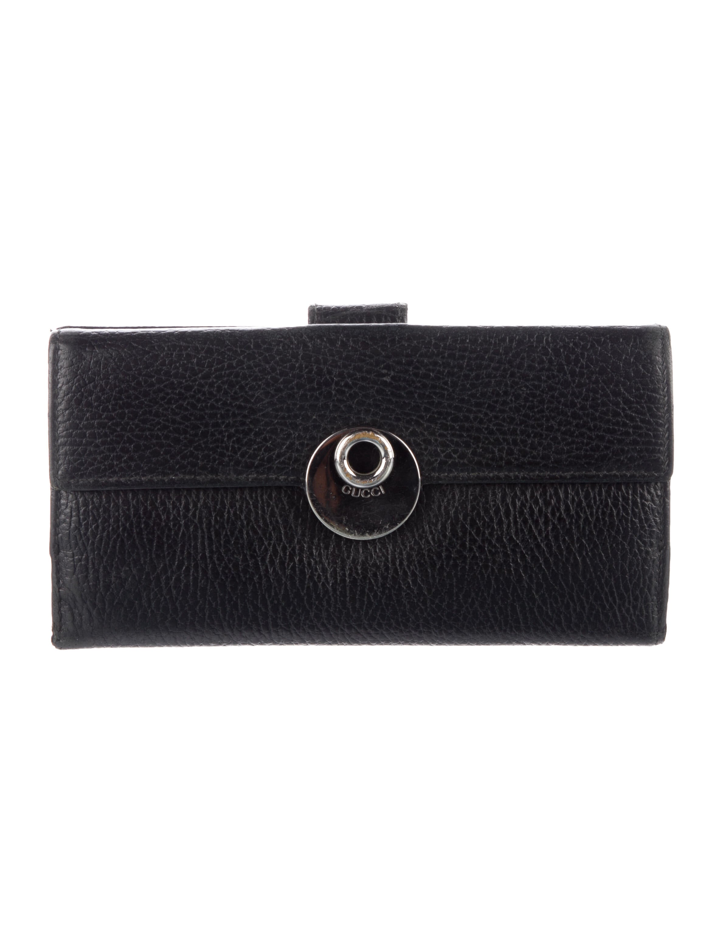 Gucci Vintage Leather Continental Wallet