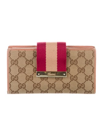 Gucci GG Canvas Continental GG Canvas Continental Wallet