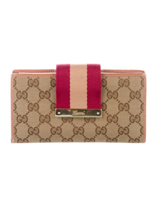 Gucci GG Canvas Continental GG Canvas Continental Wallet