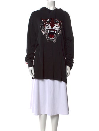 Gucci Graphic Print Crew Neck Sweatshirt