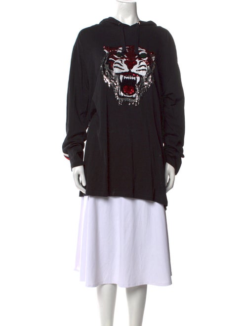 Gucci Graphic Print Crew Neck Sweatshirt