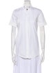 Gucci Short Sleeve Button-Up Top