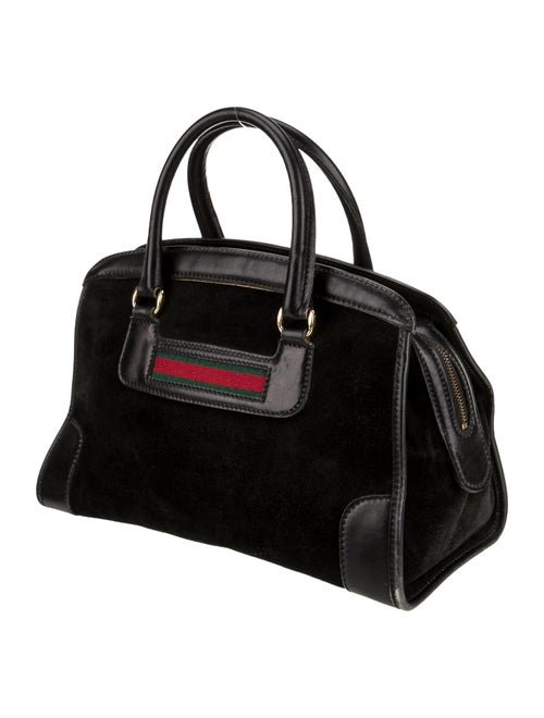 Gucci Web Top Handle Bag