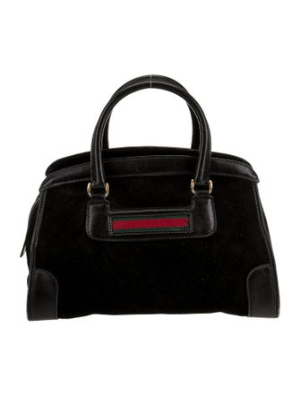 Gucci Web Top Handle Bag