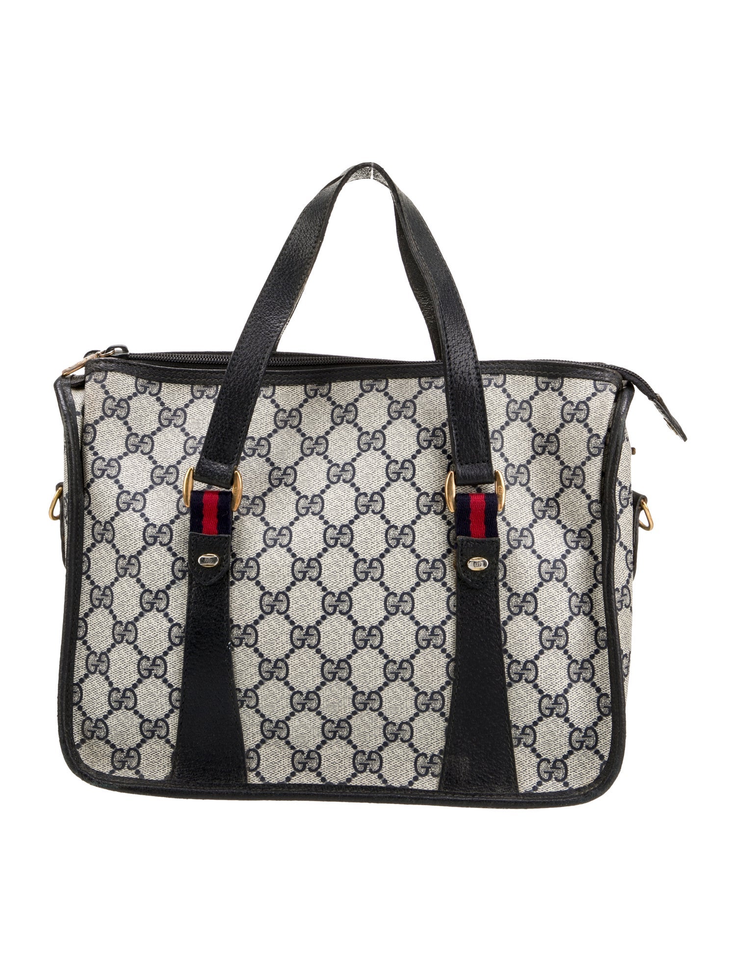 Gucci GG Supreme Top Handle Bag Vintage