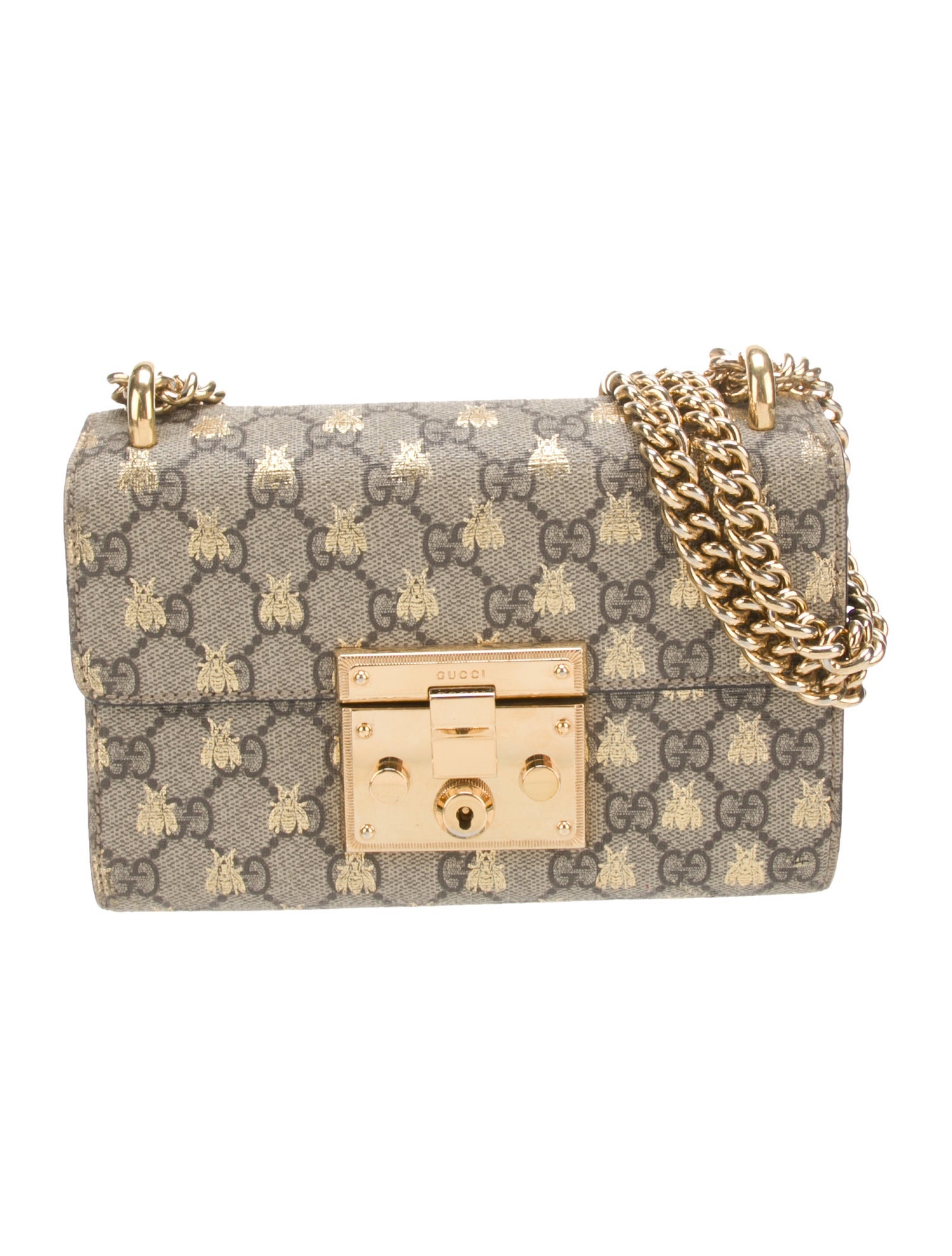 Gucci GG Supreme Padlock Small