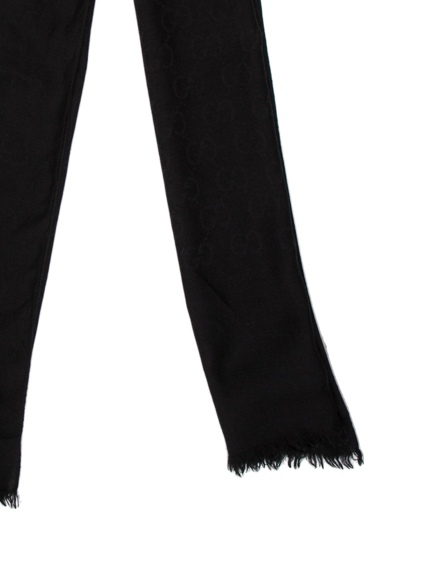 Gucci Wool GG Logo Shawl