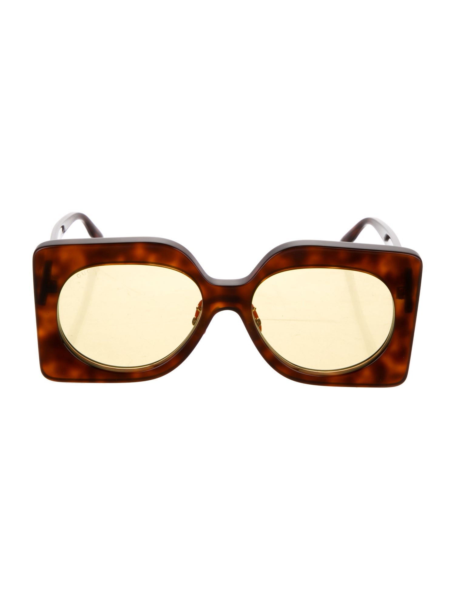 Gucci Interlocking G Logo Oversize Sunglasses