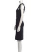 Gucci Scoop Neck Knee-Length Dress