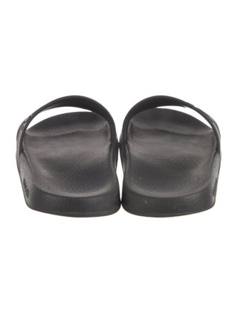 Gucci Interlocking G Logo Rubber Slides