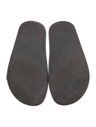 Gucci Interlocking G Logo Rubber Slides