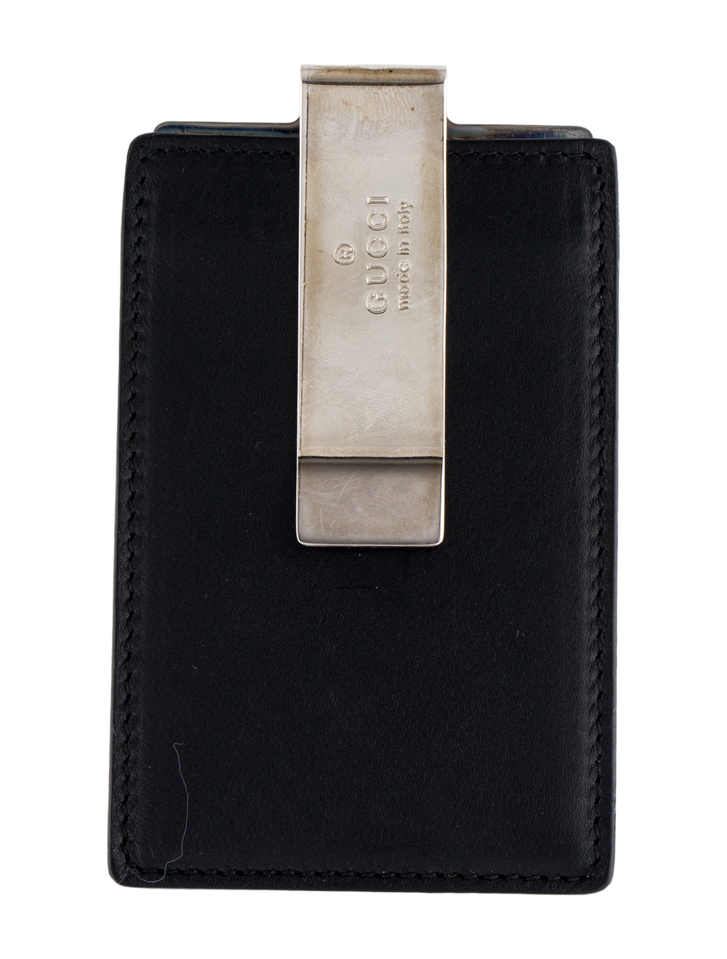 Gucci Leather Money Clip