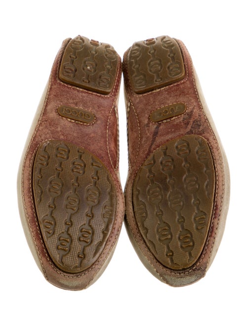 Gucci Horsebit Accent Suede Loafers