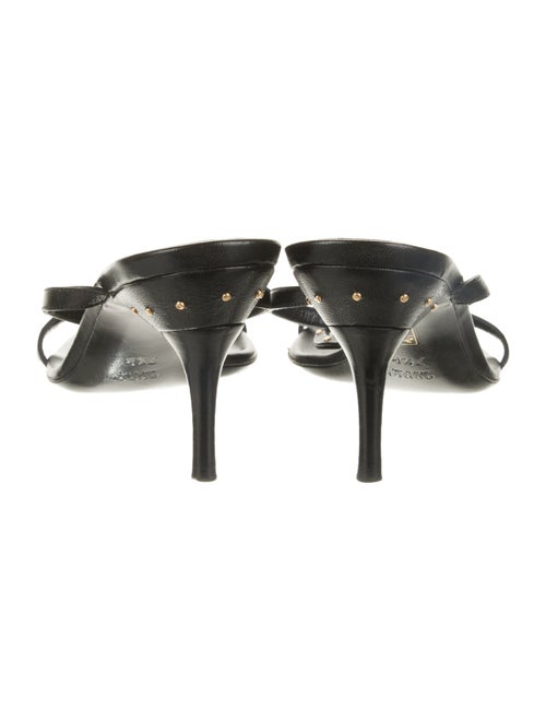 Gucci Interlocking G Logo Leather Slides