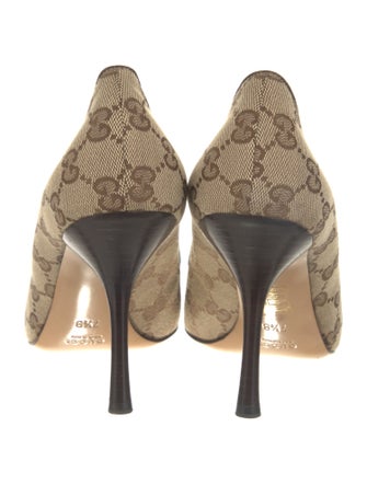 Gucci GG Canvas Canvas Pumps