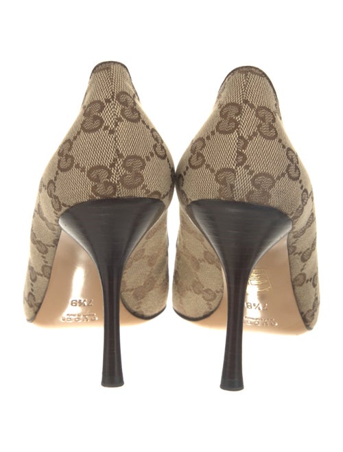 Gucci GG Canvas Canvas Pumps