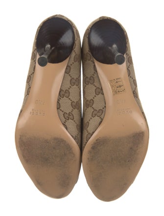 Gucci GG Canvas Canvas Pumps
