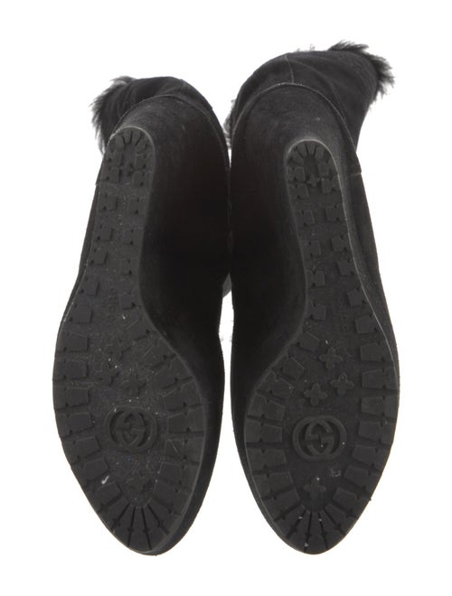 Gucci GG Signature Suede Boots