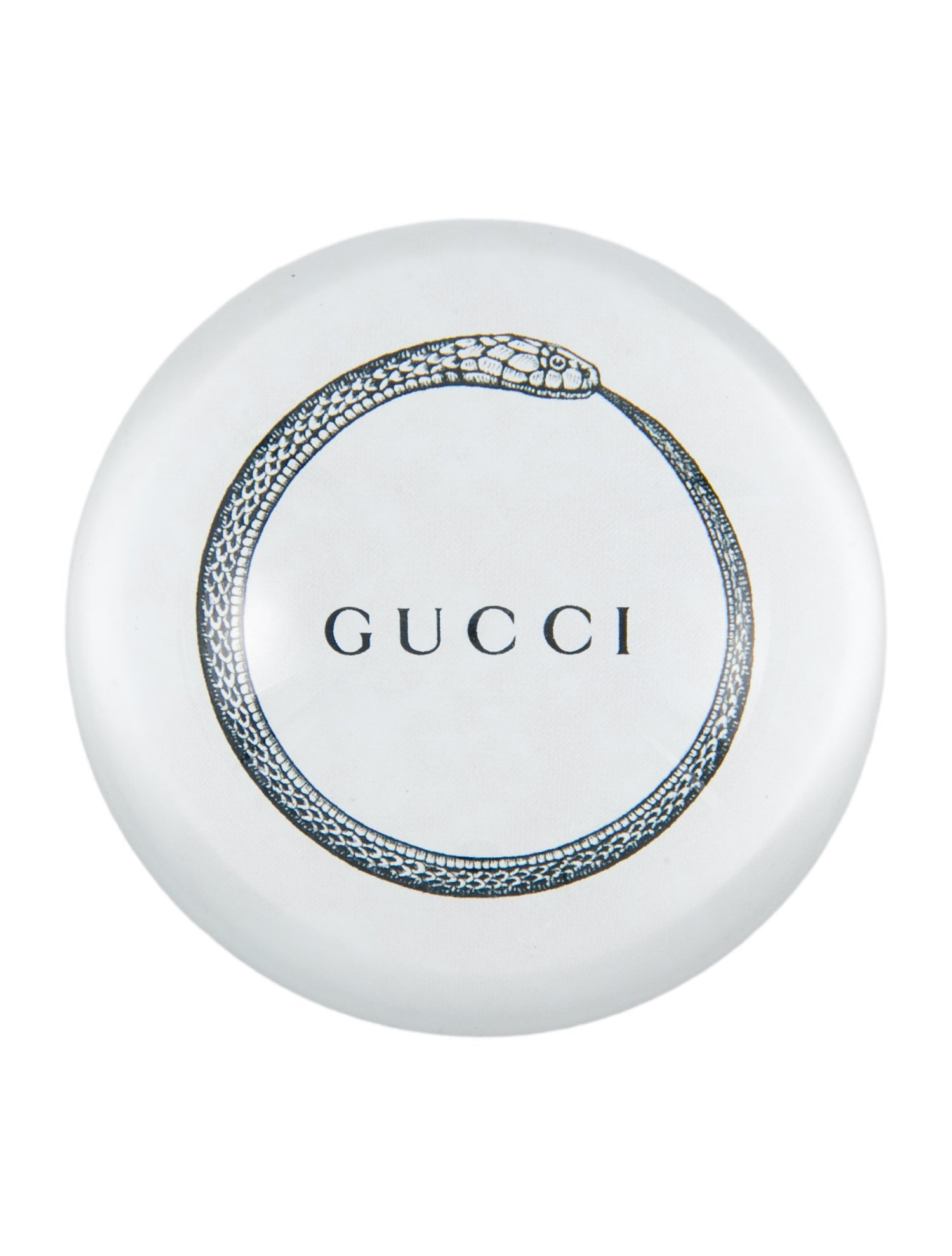 Gucci Ouroboros Dome Paperweight