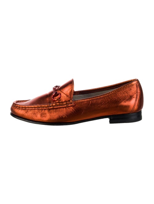 Gucci 1955 Horsebit Accent Leather Loafers