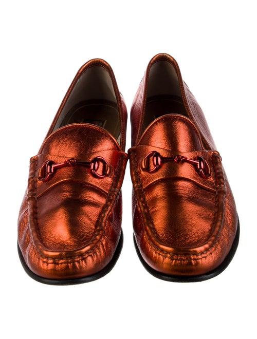 Gucci 1955 Horsebit Accent Leather Loafers
