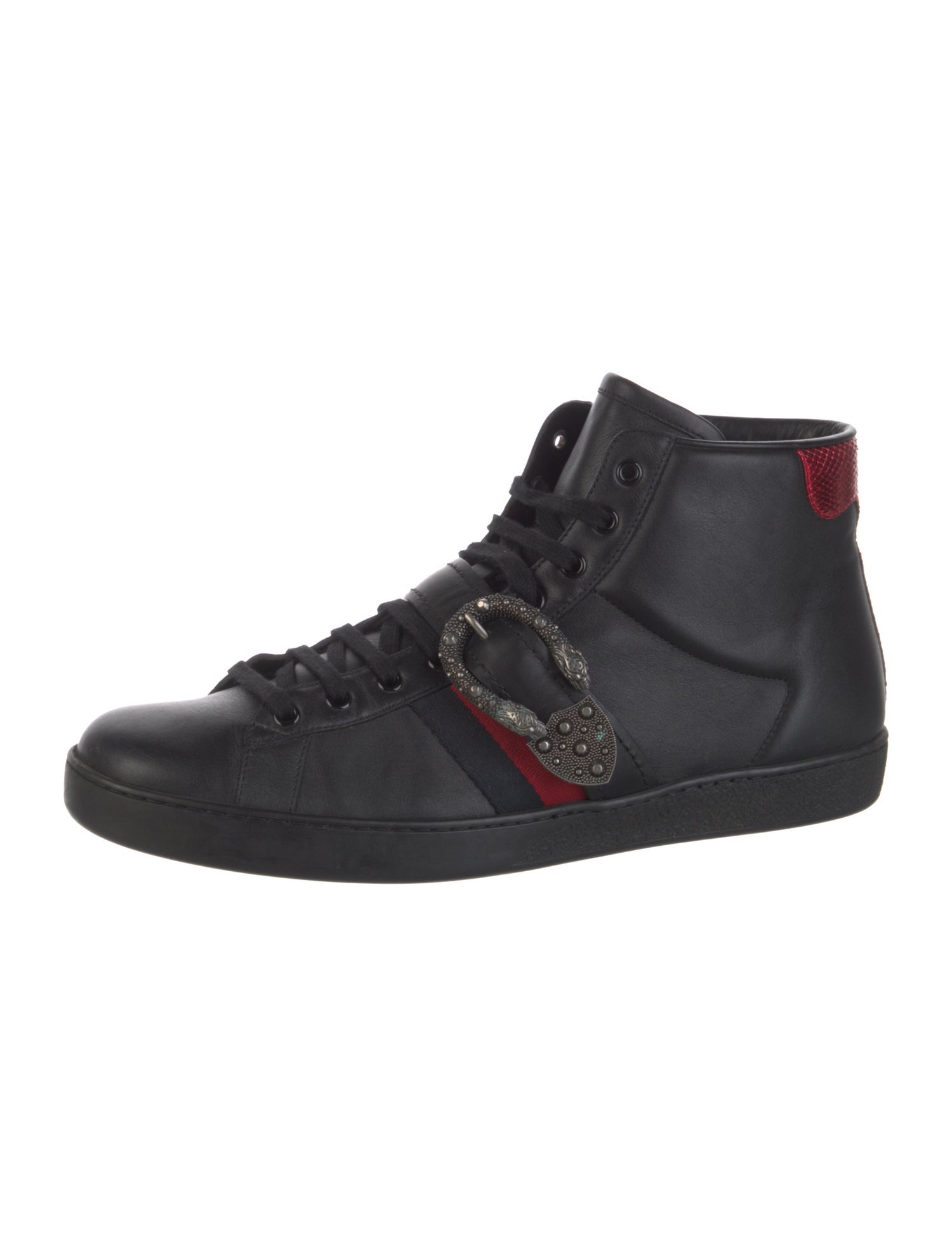 Gucci Dionysus Accent Leather Sneakers