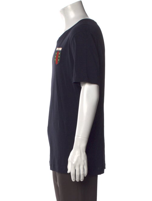 Gucci Graphic Print Crew Neck T-Shirt